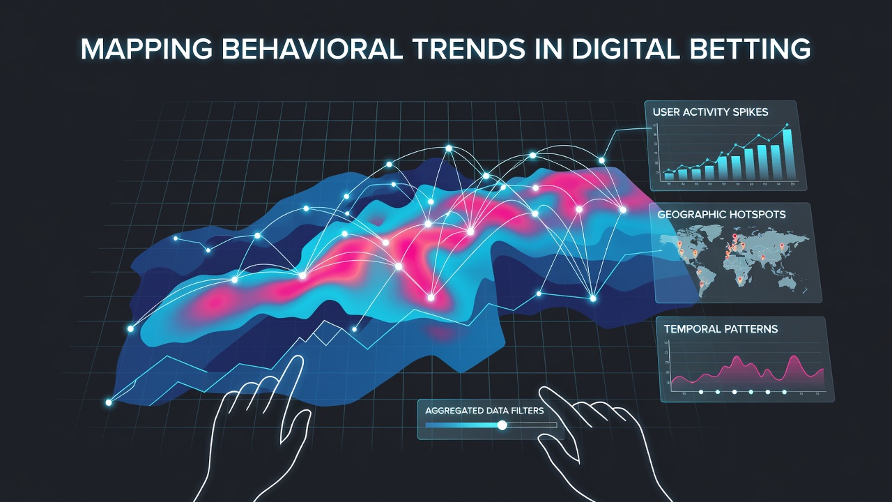 Visualization of aggregated user data showing betting patterns across digital platforms in 2026