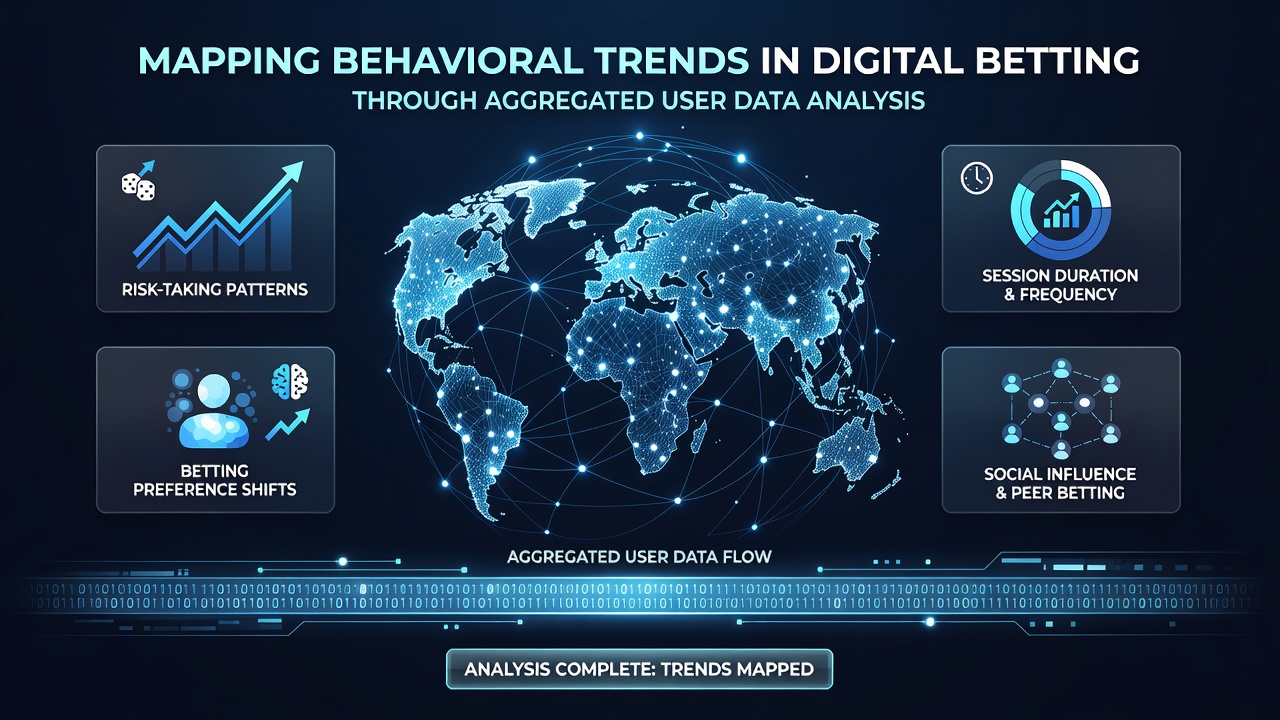 Charts displaying regional behavioral trends in digital betting derived from anonymized user datasets
