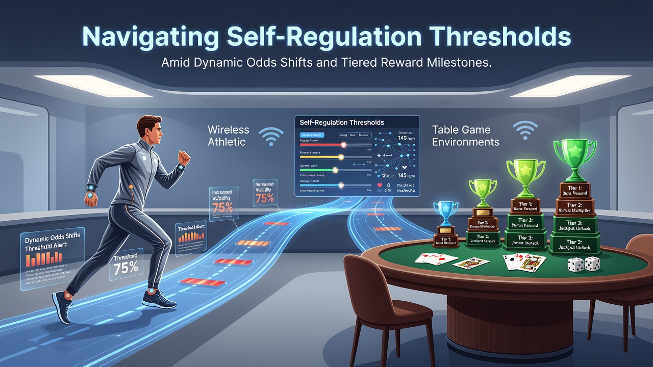 Mobile interface showing dynamic odds updates and self-regulation limit settings for sports and table games