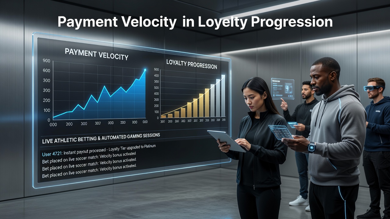 Payment processing interfaces connected to loyalty dashboards in mobile betting apps