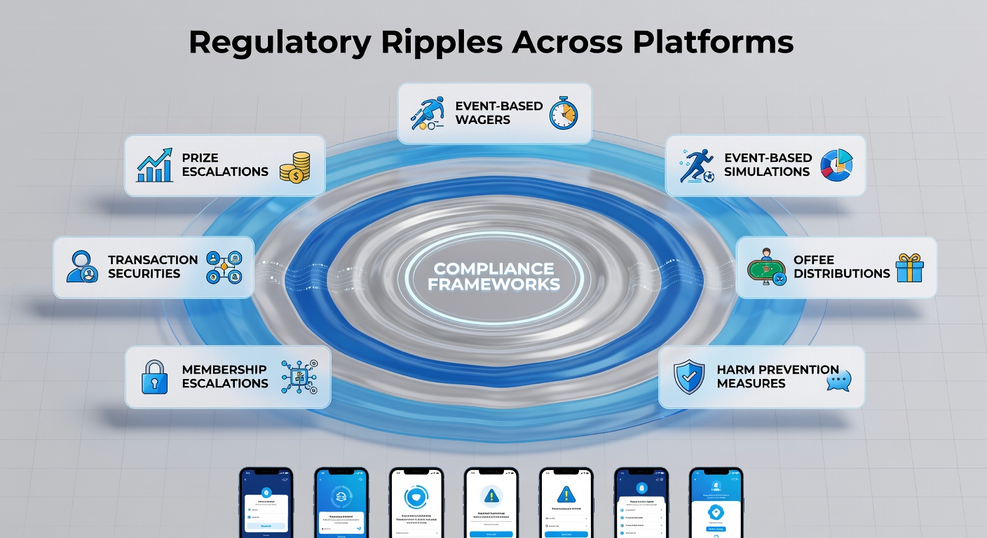 Regulatory compliance frameworks shaping mobile gambling app features including prizes, wagers, and player protections